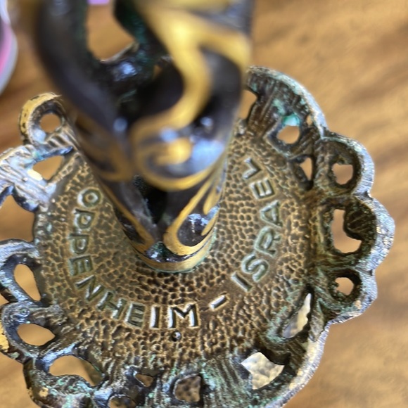 Brass candle holders - Picture 15 of 17